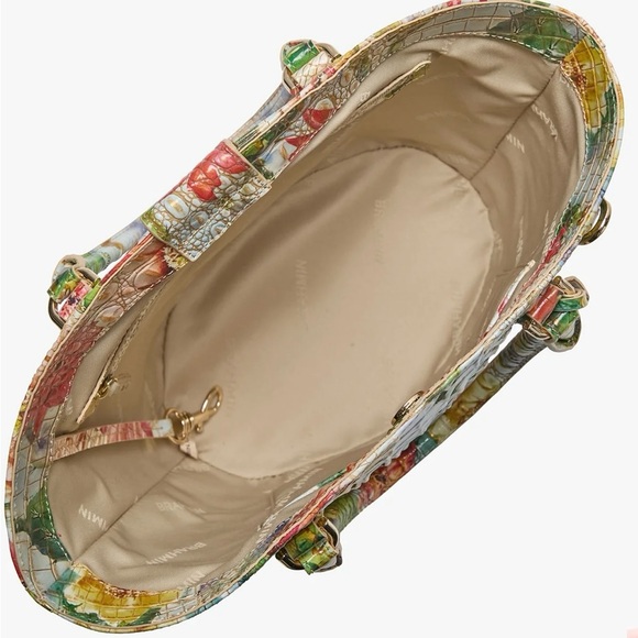 Brahmin Jenny Succulent Bloom Melbourne Tote/Crossbody - Picture 5 of 10